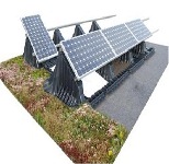 Озеленение крыш спасёт солнечные панели от перегрева