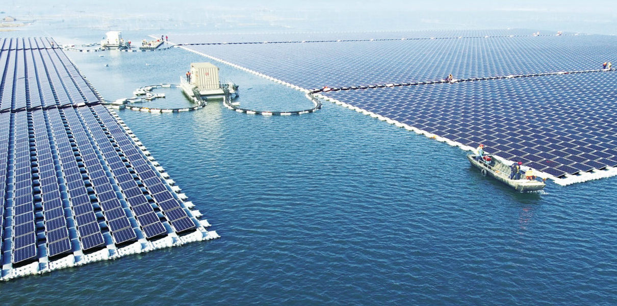 В Китае ввели в эксплуатацию крупнейшую плавучую солнечную ферму