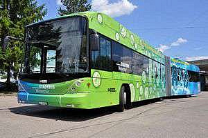 В Швейцарии вышел в рейс первый в мире экологический автобус
